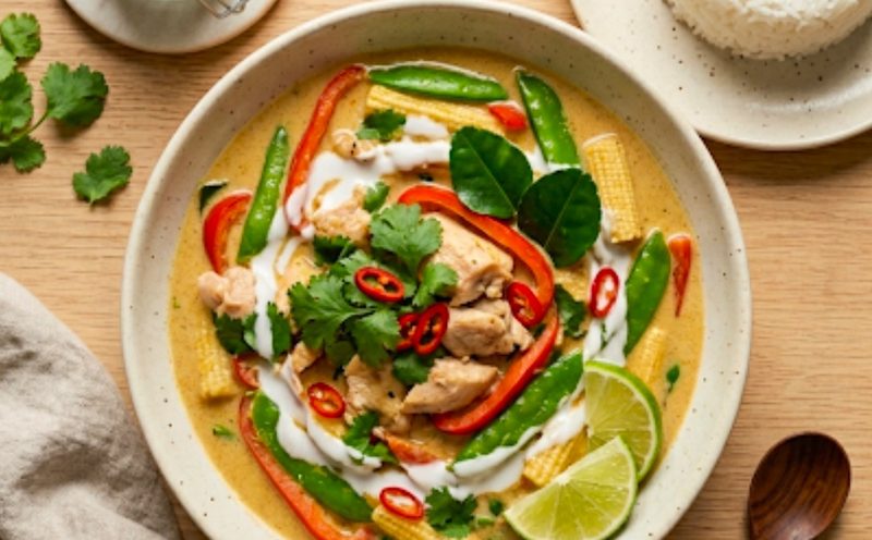 Coconut-Lime Chicken Curry