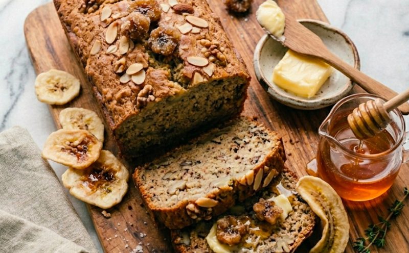 Almond Flour Banana Bread